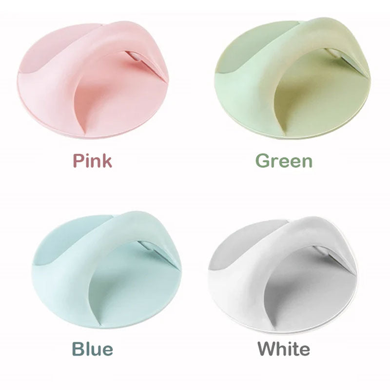 Grepsvennlig, allsidig møbelhåndtak uten bor