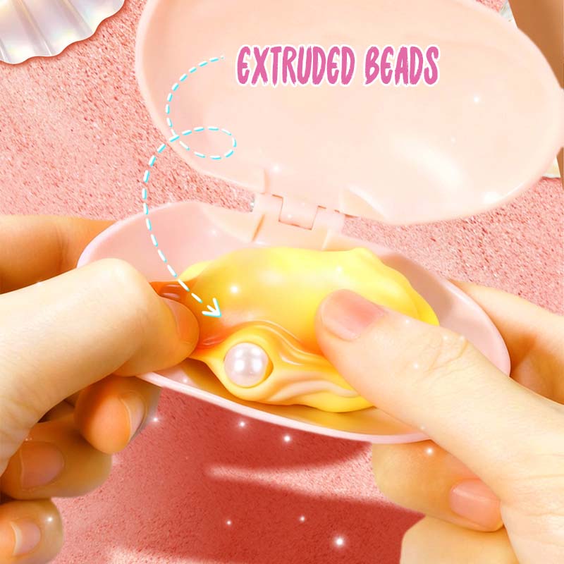 Gaveeske med perler av dyrebare muslinge