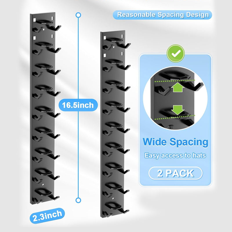 Oppbevaringsstativ for baseballcapser