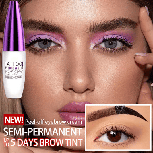 🌟Siste dag Kjøp 1 få 1 gratis🔥Semipermanent tatoveringsgelé for øyenbryn