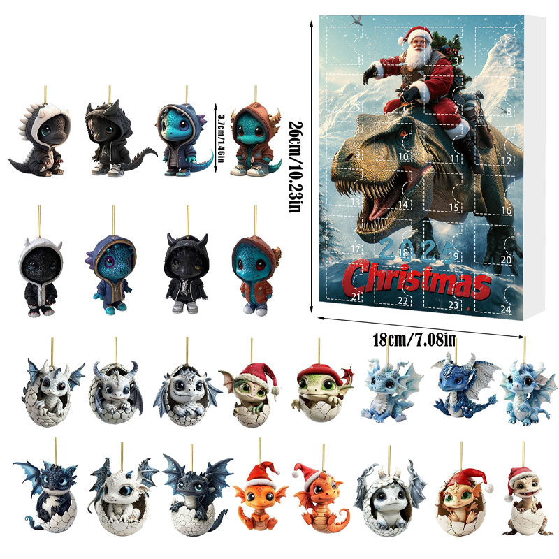 🎄✨Jule Dragebaby Nedtelling Kalender Blindboks✨🎄