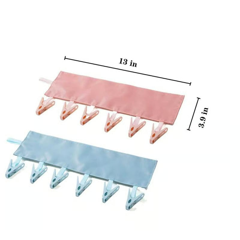 Bærbare Reiseklemmer For Tørking Av Klesvask For Srypptørking Og Lufting