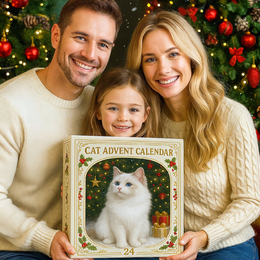 🌲Julegave – Perfekt jul – Adventskalender for katteelskere 2025