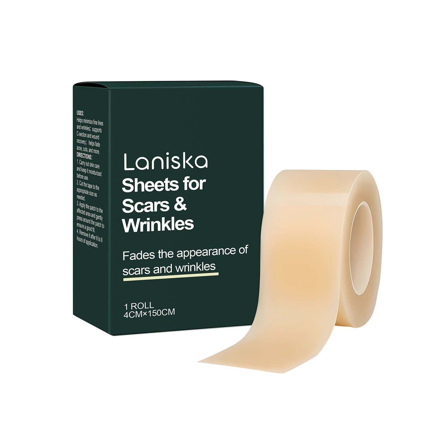 Dual Action Real Deep Collagen Sheets For Både Rynkeutjevning Og Falming Av Nye Eller Gamle Arr