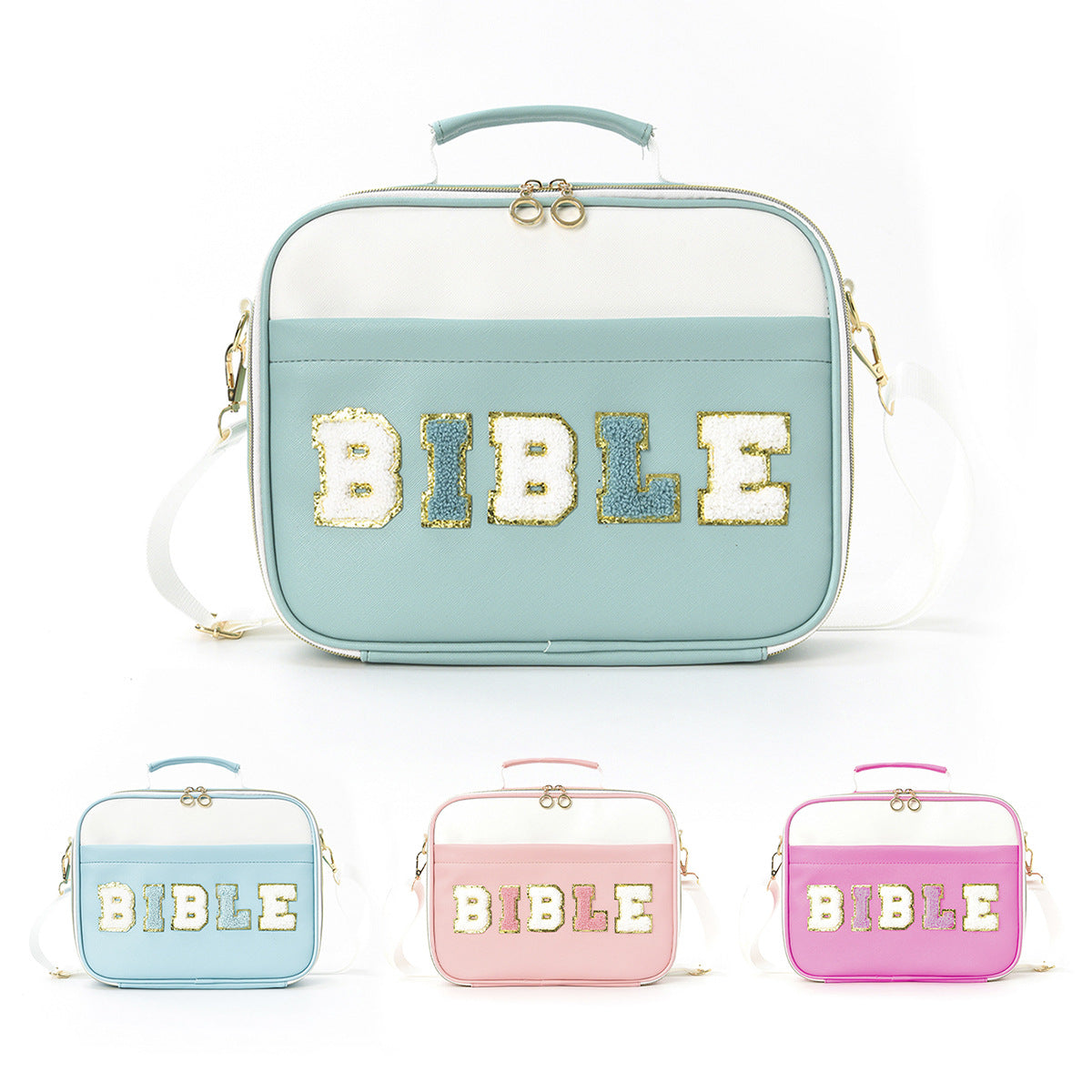 💖🌸Oppbevaringspose Med Broderte Bokstaver