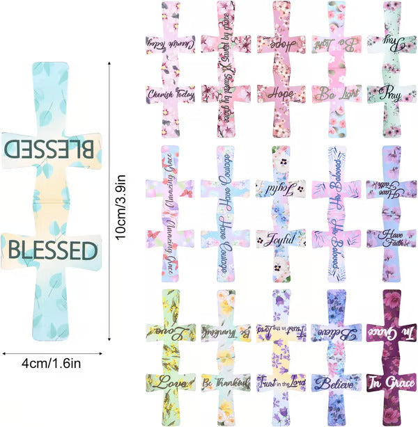 📖magnetiske kors-bokmerker – Perfekt gave til bibelstudier, lærere & studenter 🌸✝️