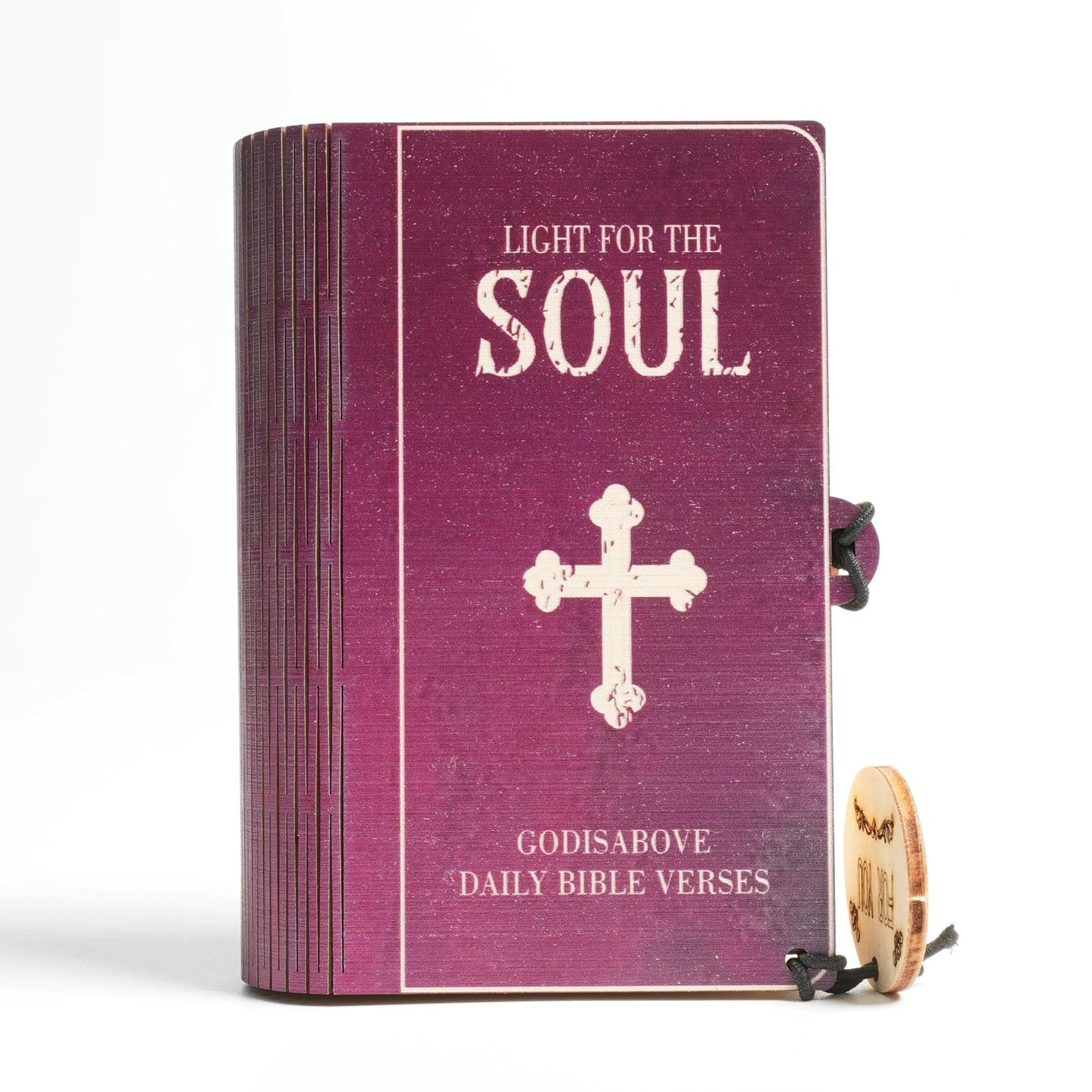 ✝️Håndlaget treboks med bibelvers - Daglige bibelvers (🎁 En påminnelse om Guds ord💖)