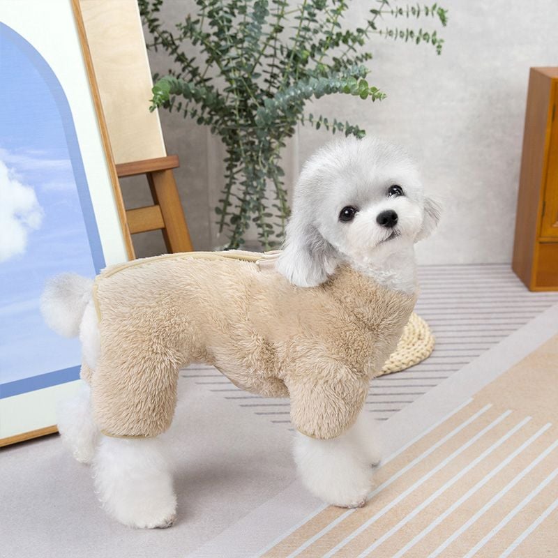 🐶Vinterhund jumpsuit med dragkedja bak/🐶Vinterhund jumpsuit med glidelås på baksiden