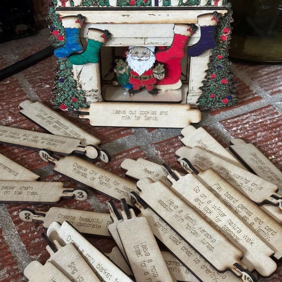 🎅Julemannens skorsteinsadventskalende🎁