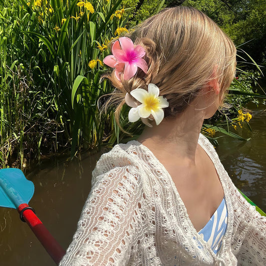 Flower Hair Claw Clip - Blomstre med hver stil