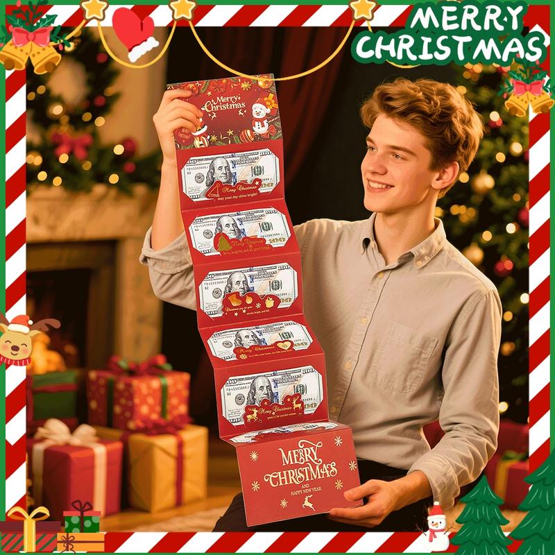 🎄 Julekonvolutter med kontanter og pengeklips