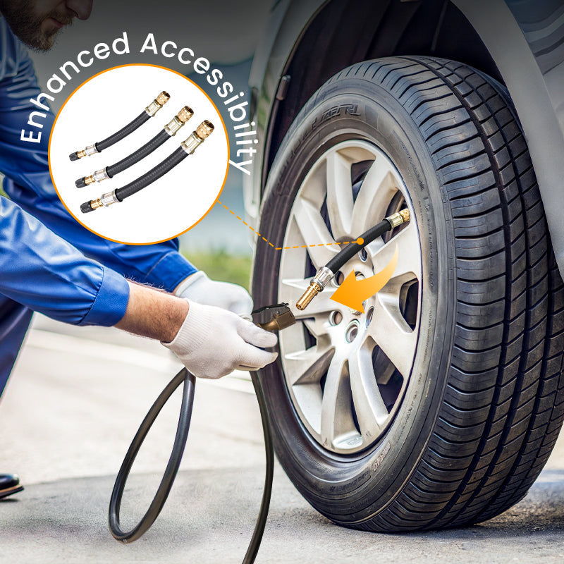 Universell fleksibel dekkventilforlengelse