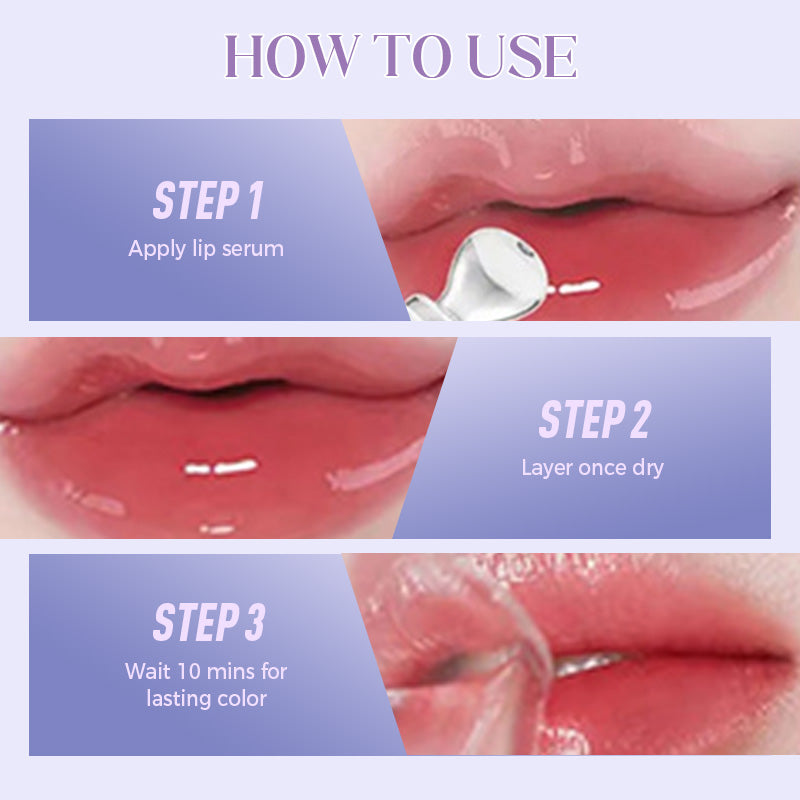 👑Fuktighetsgivende leppeserum som gir fylde og forebygger rynker💋.