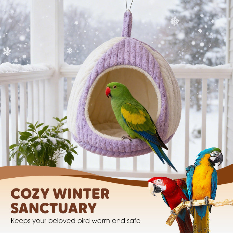 Hengende fuglerede for vintervarme